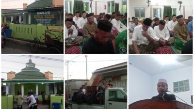 SANTRI BABUSSALAM SEMARAKKAN GASS PDM SELAYAR DI MASJID NURUL YAQIN